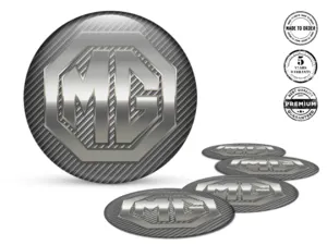 MG Adesivi Cerchio Auto Loghi Cupola Lusso